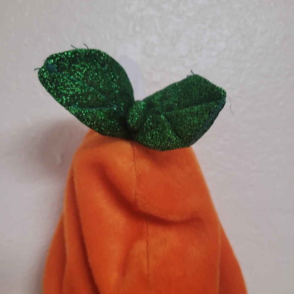 Pumpkin Costume for Dogs - Orange and Black